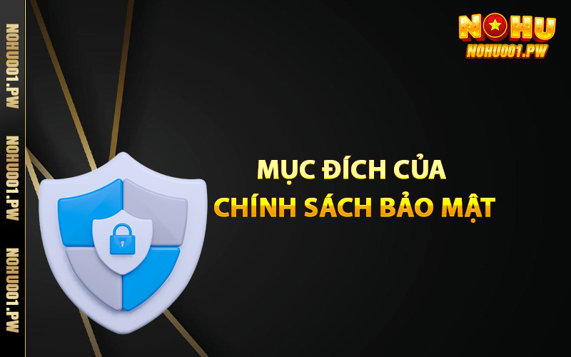 Mục đích của chính sách bảo mật Nohu001