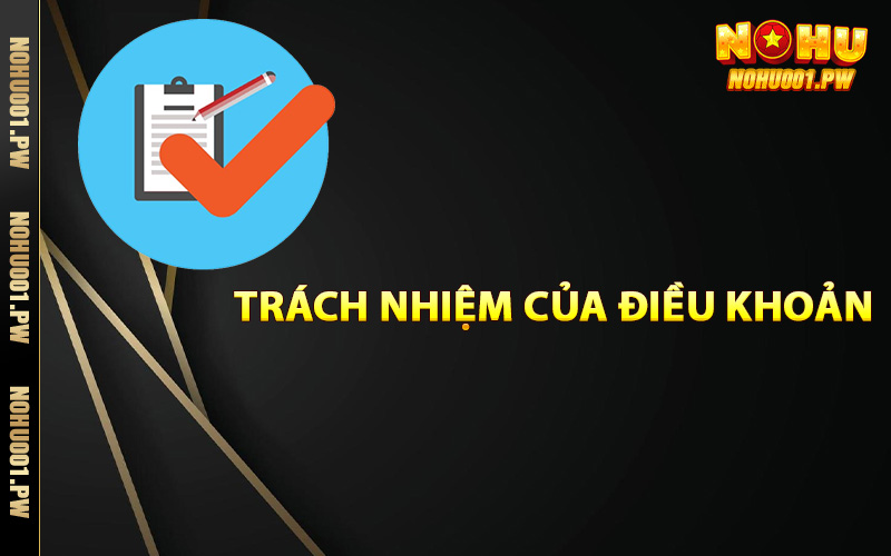 Trách nhiệm của điều khoản dịch vụ Nohu001